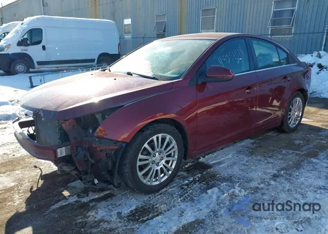 2016 Chevrolet Cruze Limited Eco Auto из США, поврежденный, VIN 1G1PJ5SB4G7176891